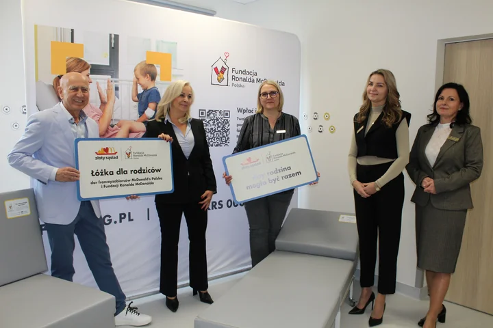 Obraz do artykułu: Szpital Pediatryczny w Bielsku-Białej z nowymi łóżkami dla rodziców leczonych dzieci