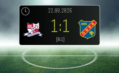 [PIŁKA NOŻNA] Podbeskidzie Bielsko-Biała – Odra Opole 1:1. Remis w 5. kolejce Betclic 1. ligi