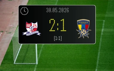 [PIŁKA NOŻNA] Betclic 2. liga – Podbeskidzie Bielsko-Biała – Podhale Nowy Targ 2:1