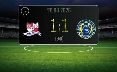[PIŁKA NOŻNA] Podbeskidzie Bielsko-Biała – Unia Skierniewice 1:1. Remis w 9. kolejce Betclic 1. ligi