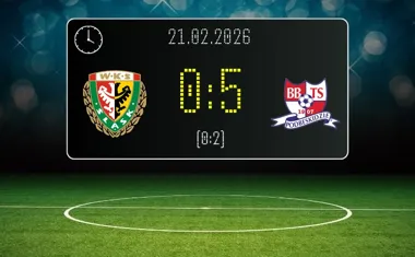 [PIŁKA NOŻNA] Betclic 2. liga – Śląsk Wrocław II – Podbeskidzie Bielsko-Biała 0:5