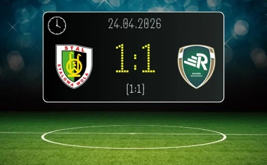 [PIŁKA NOŻNA] Betclic 2. liga – Stal Stalowa Wola – Rekord Bielsko-Biała 1:1 po golach przed przerwą
