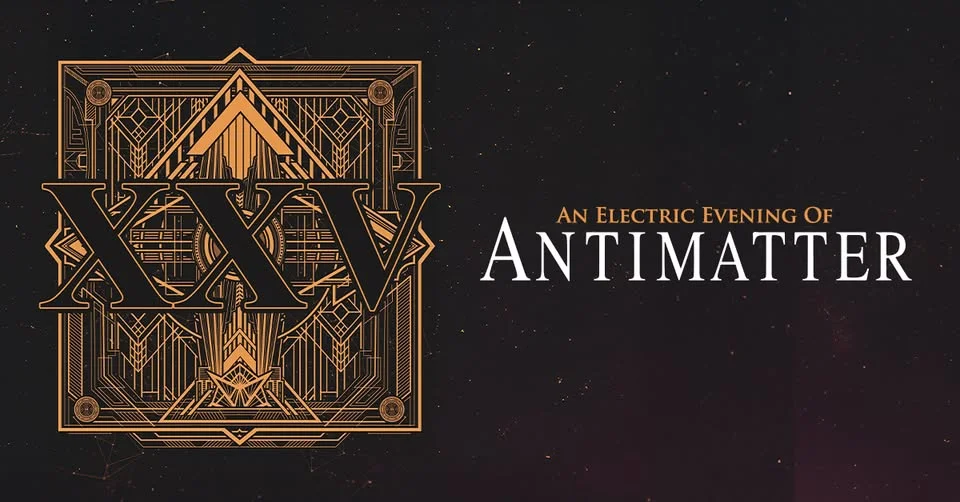 Obrazek przedstawia grafikę promocyjną wydarzenia Koncert zespołu Antimatter w Bielsku-Białej