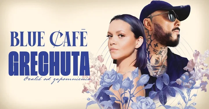 Grafika promocyjna wydarzenia Blue Café – GRECHUTA „Ocalić od zapomnienia” — koncert w Bielsku-Białej