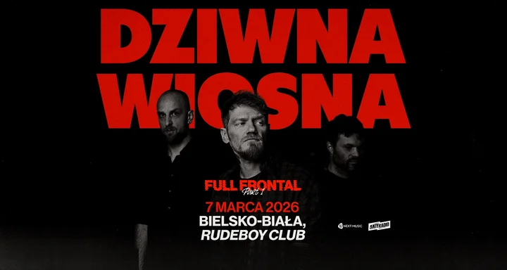 Grafika promocyjna wydarzenia Dziwna Wiosna w RudeBoy Club — 7 marca 2026, Bielsko-Biała