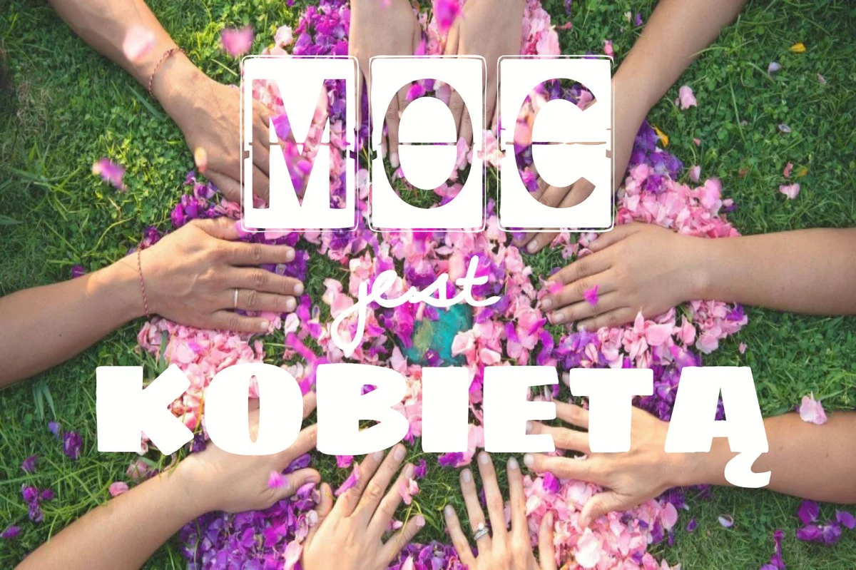 Grafika promocyjna wydarzenia MOC jest KOBIETĄ – krąg wsparcia