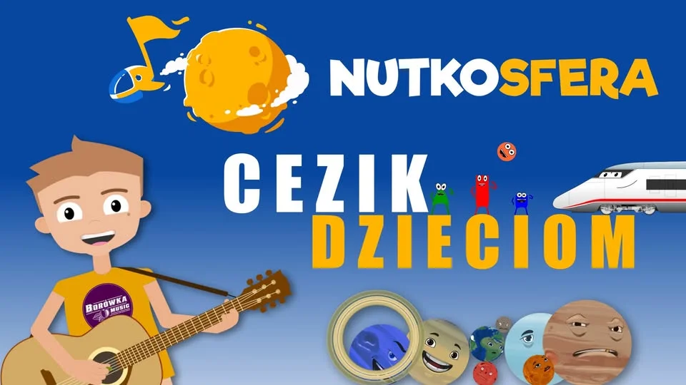 Obrazek przedstawia grafikę promocyjną wydarzenia Koncert edukacyjny dla dzieci NutkoSfera w Bielsku-Białej