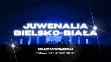 Grafika promocyjna wydarzenia JUWENALIA Bielsko-Biała 2026 — Festiwal studencki 29–31 maja