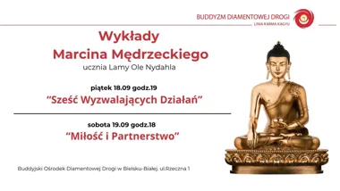 Kurs medytacyjny z Marcinem Mędrzeckim w Bielsku-Białej