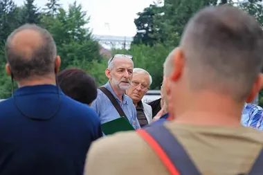 Grafika promocyjna wydarzenia Przemysł nad Białą – spacer śladami fabrycznego miasta