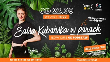 Salsa Kubańska w parach Nowy kurs