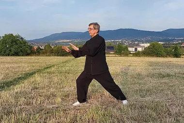 Grafika promocyjna wydarzenia Tai Chi