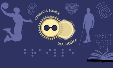 Grafika promocyjna wydarzenia Blind Basket Bielsko w Bielsku-Białej: trening koszykówki dla osób niewidomych i słabowidzących