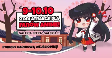 Grafika promocyjna wydarzenia Weekend z anime