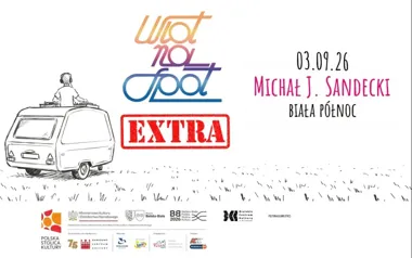 Grafika promocyjna wydarzenia WLOT NA SPOT EXTRA – Biała Północ
