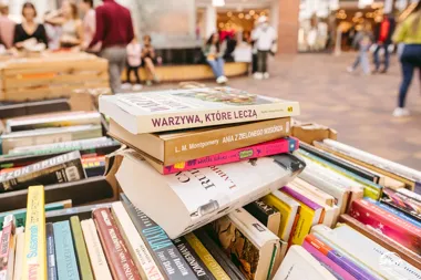 Grafika promocyjna wydarzenia Żyjące Książki