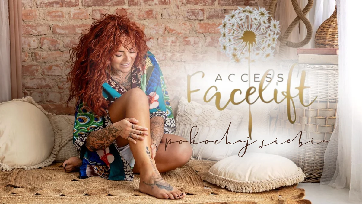 Grafika promocyjna wydarzenia Warsztat Access Facelift® w Bielsku-Białej – praca z ciałem i emocjami