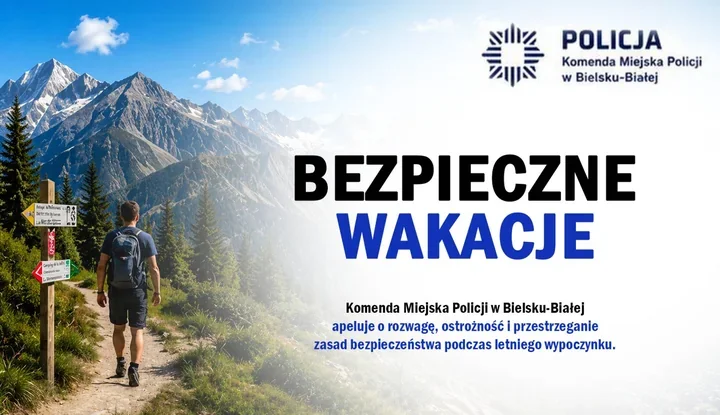 Bielska policja przypomina wakacyjne ABC, które może oszczędzić kłopotów