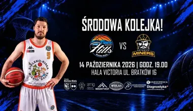 Basket Hills Bielsko-Biała zagra w Victorii. Do miasta przyjeżdżają Miners Katowice