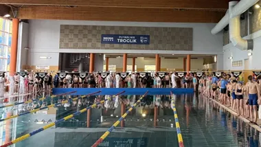Troclik pękał w szwach - rekordowe pływackie mistrzostwa Bielska-Białej
