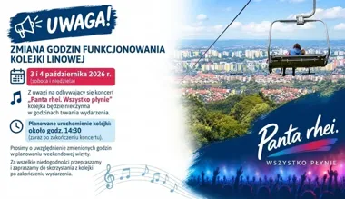 Weekend na Dębowcu z korektą: kolejka ruszy dopiero po koncercie