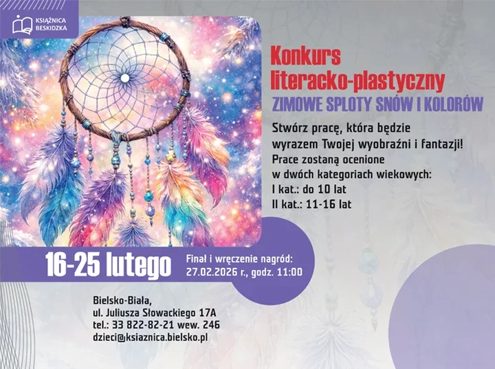 Zimowe sploty snów i kolorów - Książnica Beskidzka szuka zimowej wyobraźni
