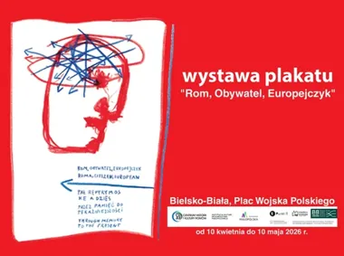 Rom, Obywatel, Europejczyk - plakat, historia i spacer po Bielsku-Białej