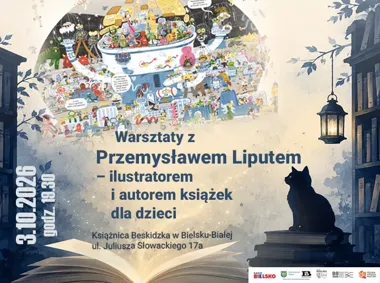 Bielsko-Biała narysuje własną historię podczas warsztatów z ilustratorem