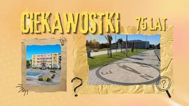 Pomarańczowa linia przecina Czechowice-Dziedzice. To ślad 19. południka