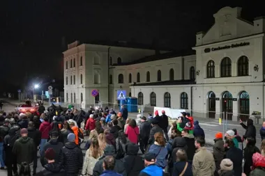 Pociąg do jazzu wjechał do Czechowic-Dziedzic i uruchomił wieczór pełen ruchu