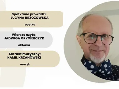 Wieczór poezji i muzyki z Ryszardem Grajkiem w bibliotece miejskiej