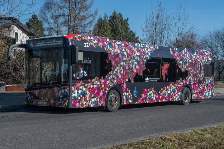Kwiatowy ETNObus rusza w miasto – fotografia i folklor w codziennych kursach
