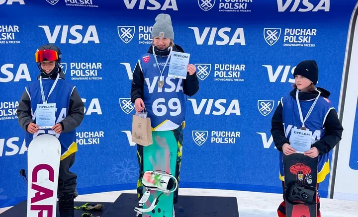 Młodzi snowboardziści z Bielska-Białej z medalami Pucharu Polski na Gubałówce