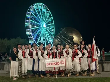 Beskid zatańczył we Włoszech. Góralskie rytmy przyciągnęły uwagę publiczności
