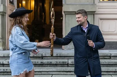 Korowód przeszedł przez centrum. Studenci przejęli symboliczny klucz do miasta