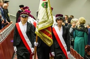 Grafika promocyjna wydarzenia Międzyuczelniana Inauguracja Roku Akademickiego 2026/2027