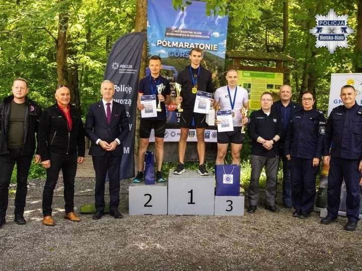 Bielski policjant nie dał rywalom szans w górskim półmaratonie