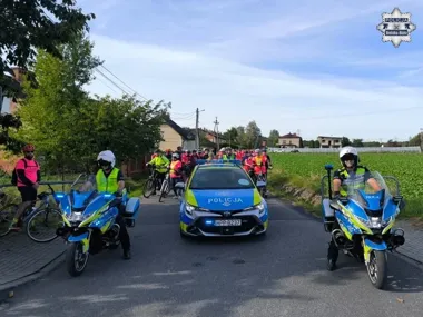Dwa tysiące rowerzystów ruszyło z Bielska-Białej. Policja zabezpieczała trasę