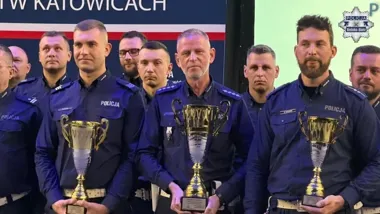 Policjant z Bielska-Białej wszedł na podium w ciężkim konkursie drogówki