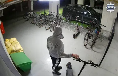 Skradziona hulajnoga wróciła do domu, a bielscy kryminalni ruszyli dalej