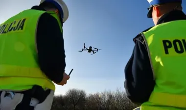 Z powietrza wytropili wyprzedzających - 7 kierowców zatrzymanych w Bielsku-Białej