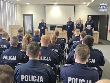 24 policjantów przeszło sprawdzian w Bielsku-Białej - wszyscy zdali