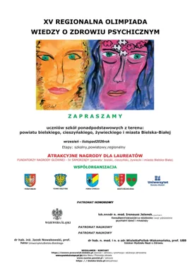 Uczniowie sprawdzą wiedzę o zdrowiu psychicznym. Finał olimpiady w Bielsku-Białej