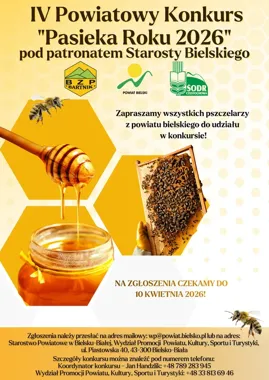 Powiat znów szuka najlepszej pasieki i stawia na pszczoły oraz miododajne ogrody