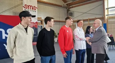Olimpijczycy wrócili do SMS Szczyrk. W szkole padły słowa o dumie i wsparciu