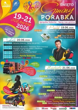 Porąbka szykuje trzy dni zabawy. Bednarek i cichy pokaz sztucznych ogni