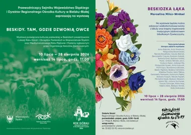 Beskidy w dwóch odsłonach - od bacówki po kwiaty z bibuły