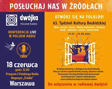 Beskidzki folklor wybrzmi w radiowej Dwójce przed TKB