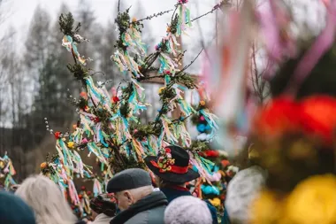 Palmy, tradycja i wiosenny ruch w Gilowicach po raz 33.
