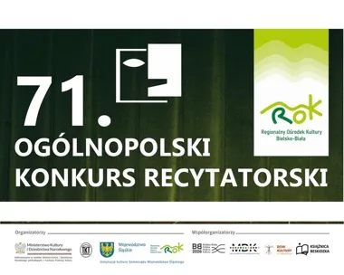 Kto poruszy słowo - 71. Ogólnopolski Konkurs Recytatorski w Bielsku-Białej